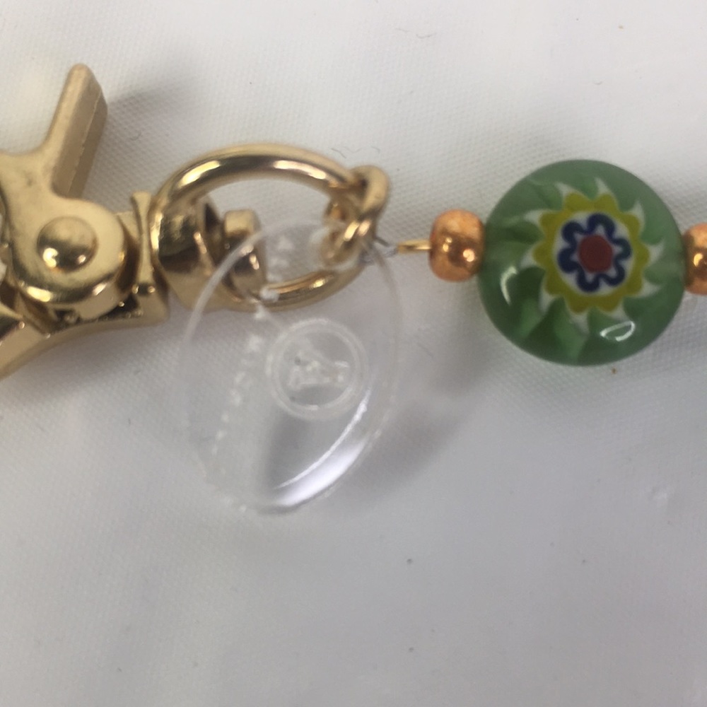 New Alisa Michelle Free People Millefiori Glass Beaded necklace - Picture 3 of 11